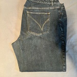 Stretch bootcut jeans